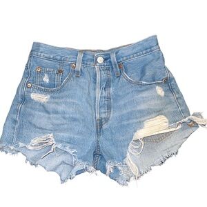 Levi’s Wedgie Fit Shorts button fly sz 24